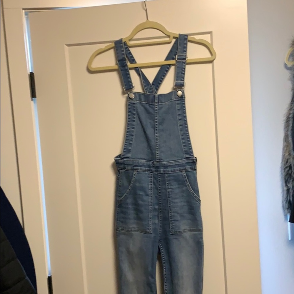 Madewell denim overalls. Gently used!